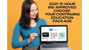 2025 15-Hour IRS Approved Continuing Education Choose Your Own Package