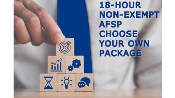 2023 18-Hour Non-Exempt AFSP Choose Your Own Package