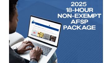 2025 18-Hour Non-Exempt AFSP Package