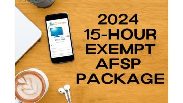 2024 15-Hour Exempt  AFSP Package