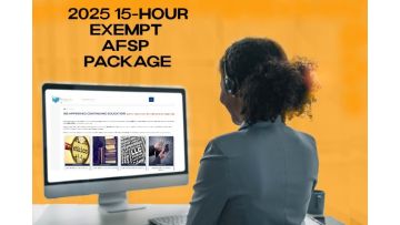 2025 15-Hour Exempt AFSP Package