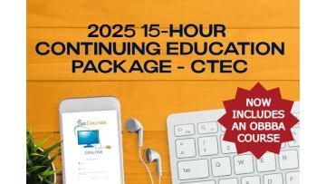 2025 15-Hour Continuing Education Package - CTEC