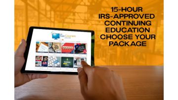 15-hour IRS-Approved Package - Choose Your Courses