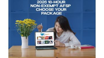 2026 18-Hour Non-Exempt AFSP Choose Your Package