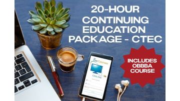 2025 20-Hour Continuing Education Package - CTEC
