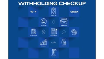 LIVE WEBINAR: 7/9: 2pm EST 2026 Withholding Checkup: W-4 Regulations, Planning, and OBBBA Updates (2 Credit Hours of Federal Tax Law)