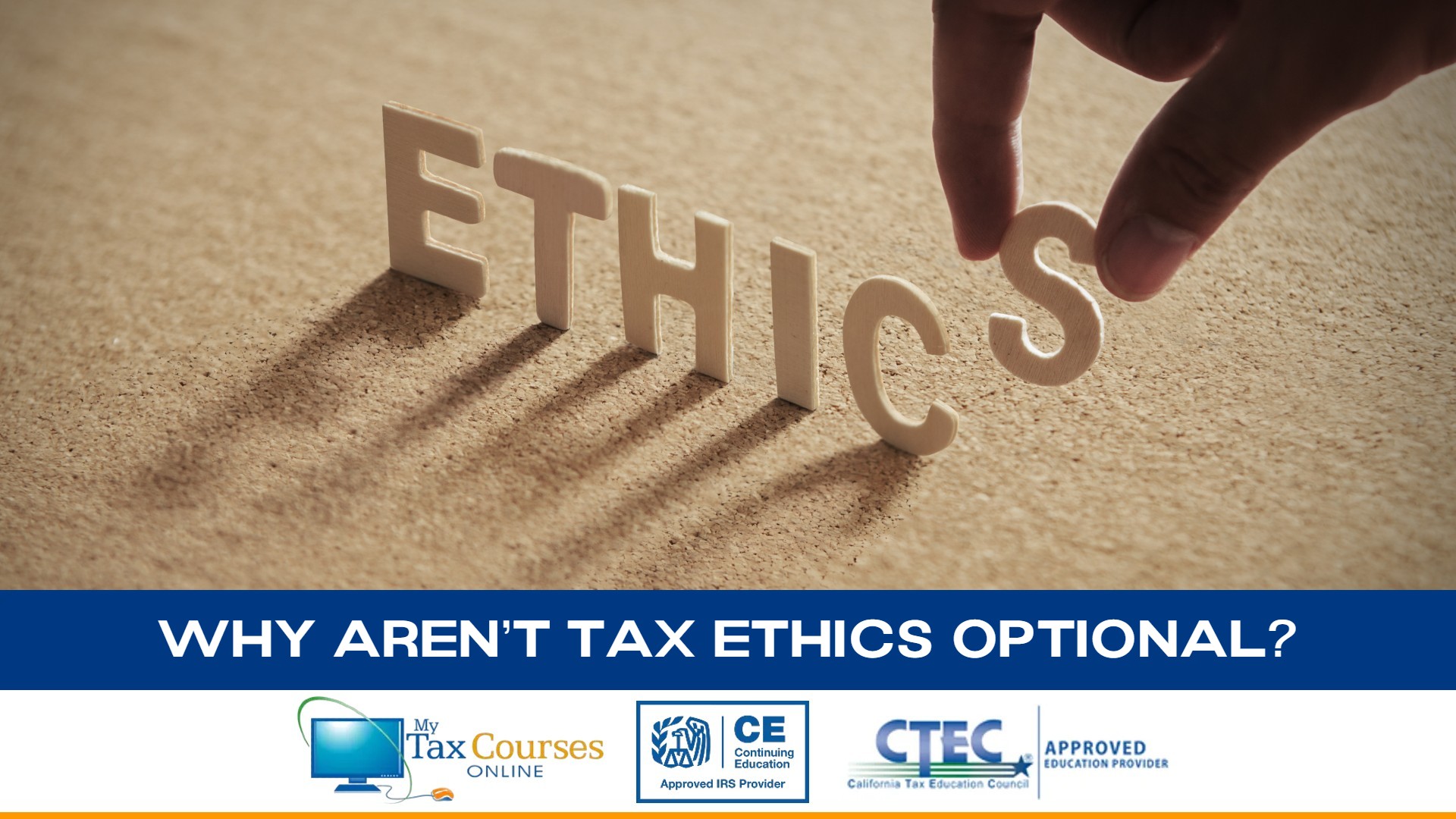 Why Aren’t Tax Ethics Optional?