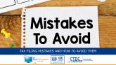 Tax Filing Mistakes and How to Avoid Them