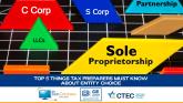 Top 5 Things Tax Preparers Must Know About Entity Choice 