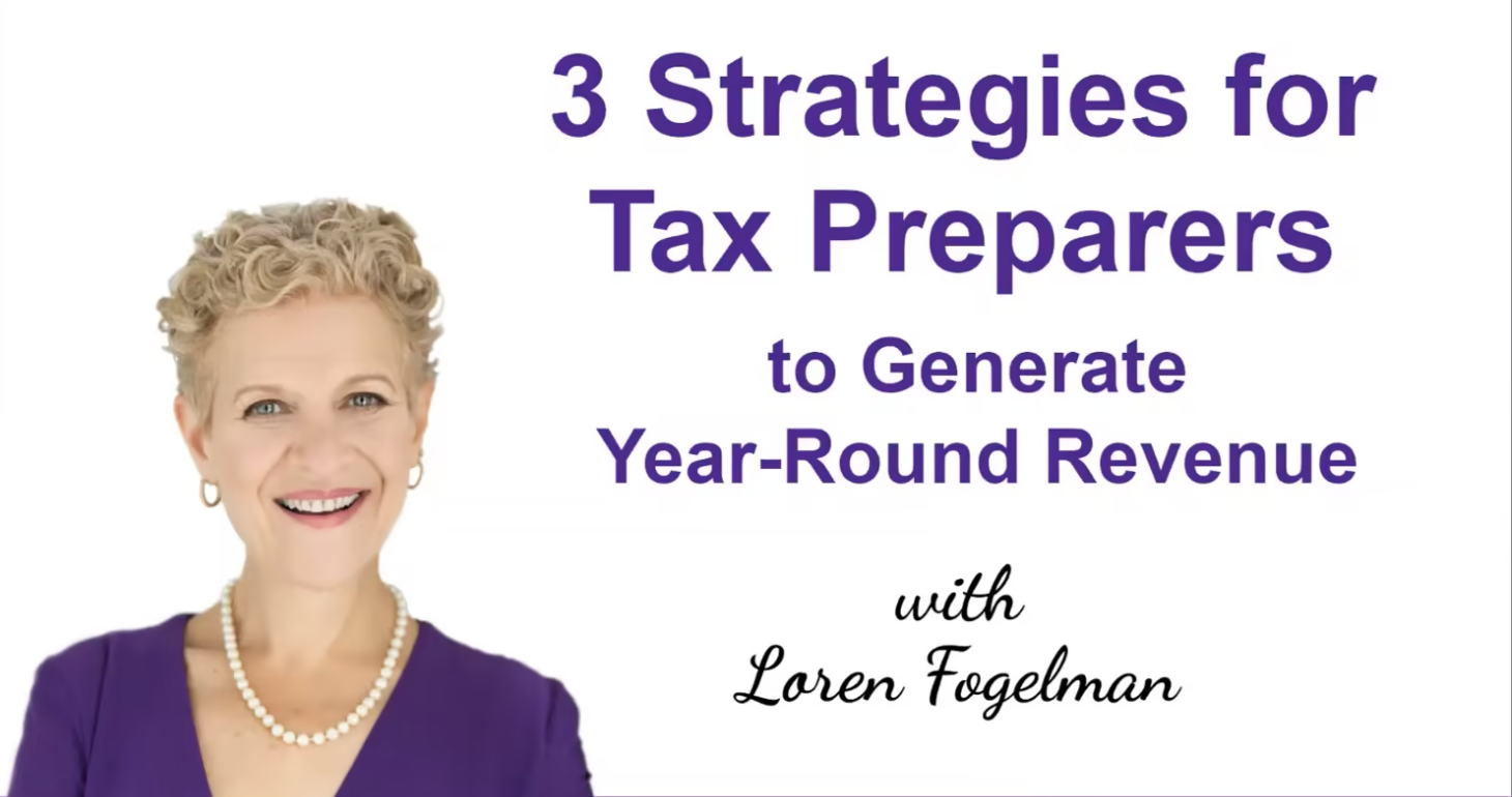 3 Strategies for Tax Preparers To Generate Year-Round Revenue