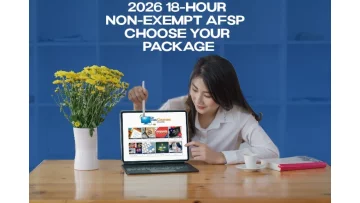 2026 18-Hour Non-Exempt AFSP Choose Your Package